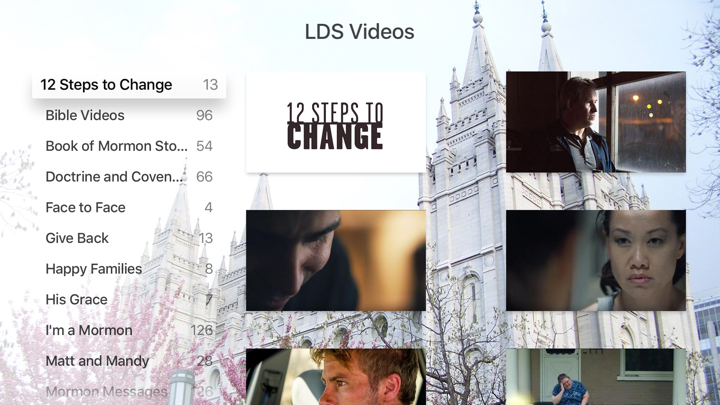 Screenshot #1 pour LDS Videos