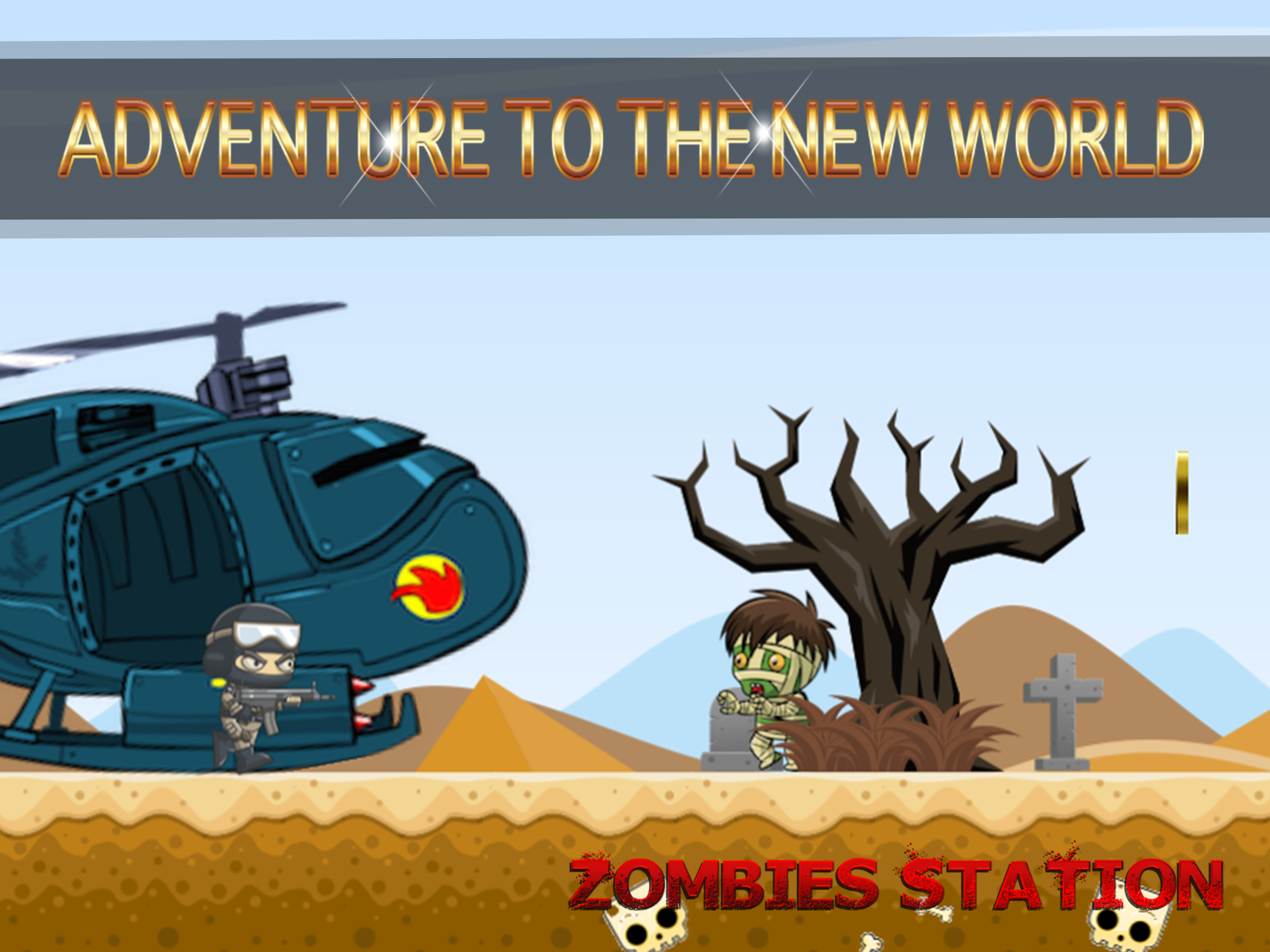 Zombies Station 2D - Shooting Ghost of Seoul screenshot 7