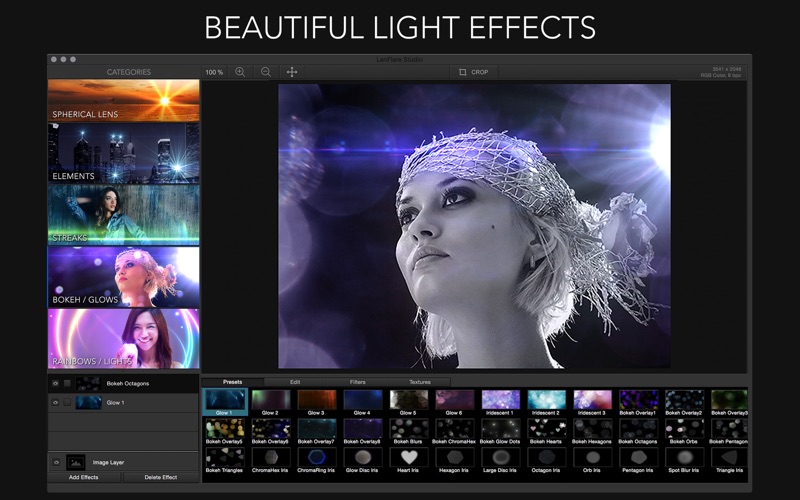 Screenshot #3 pour LensFlare Studio