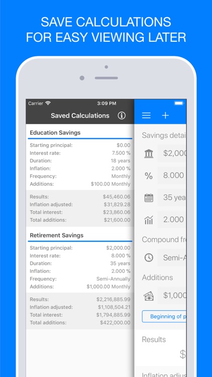 Compound Interest Calc +