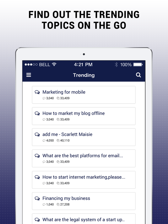 Screenshot #6 pour Small Business Forum and Ideas