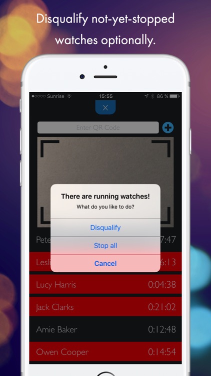 QR Stopwatch