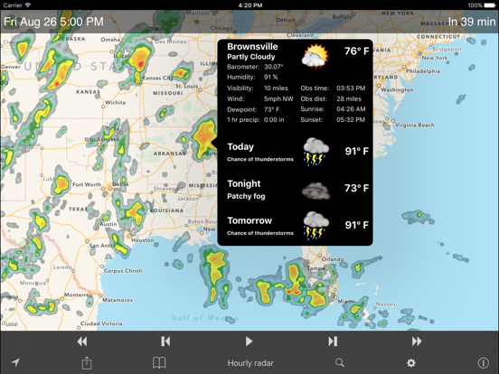 Screenshot #5 pour NOAA Radar US