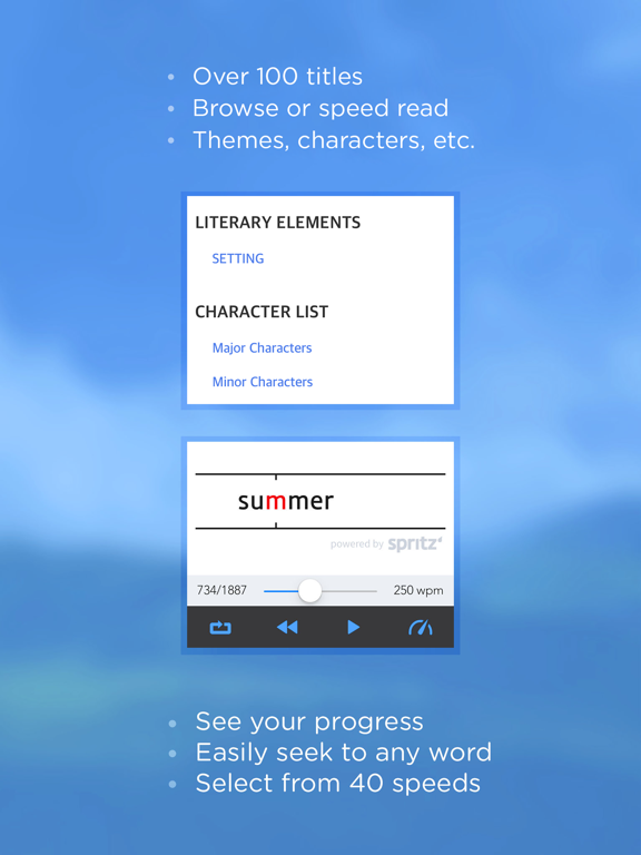 Book Notes - Summaries of Classic Literature Read Study Guides with Spritz Spark Cliffsのおすすめ画像2