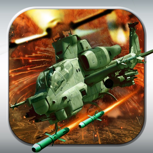 Real Apache Missions 3d - Kill the terrorists with your helicopter and shoot tanks and trucks in this battle. Icon