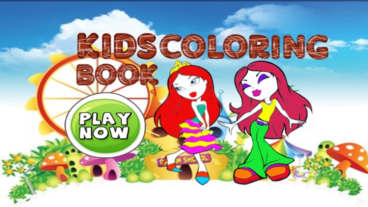 All girl princess games free crayon coloring games for toddlers