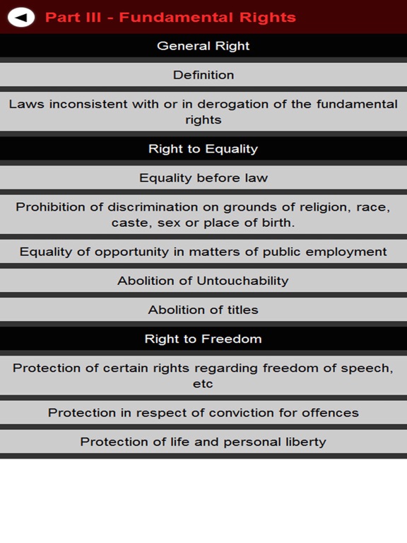 Screenshot #5 pour Indian Constitution (constitution of India)
