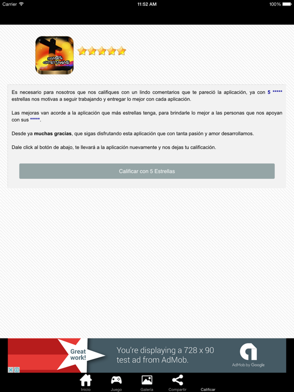 Frases Cristianas Gratis e Imágenes con Reflexiones de Dios iPad screenshot
