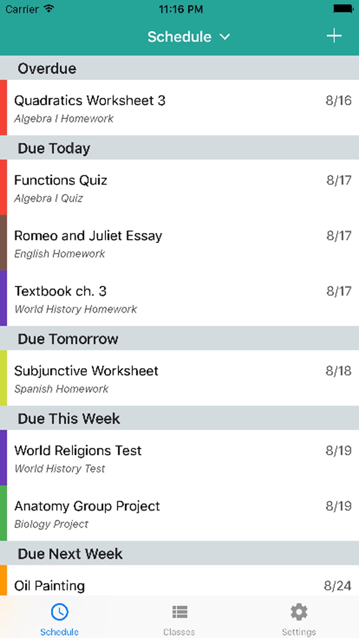 iPhone screenshot