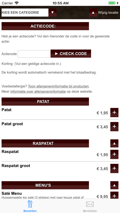 Screenshot #2 pour Snackbar 't pleintje