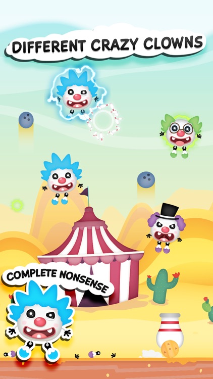 Clowny Rain - Endless Arcade Shooter
