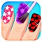 Manicure virtual nails like a real nail salon