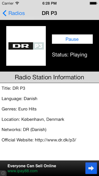 How to cancel & delete Denmark Radio Live (Danmark) from iphone & ipad 4