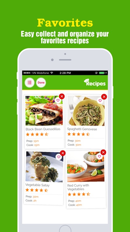 Yummy Vegetarian Pro ~ Healthy vegetarian recipes screenshot-3