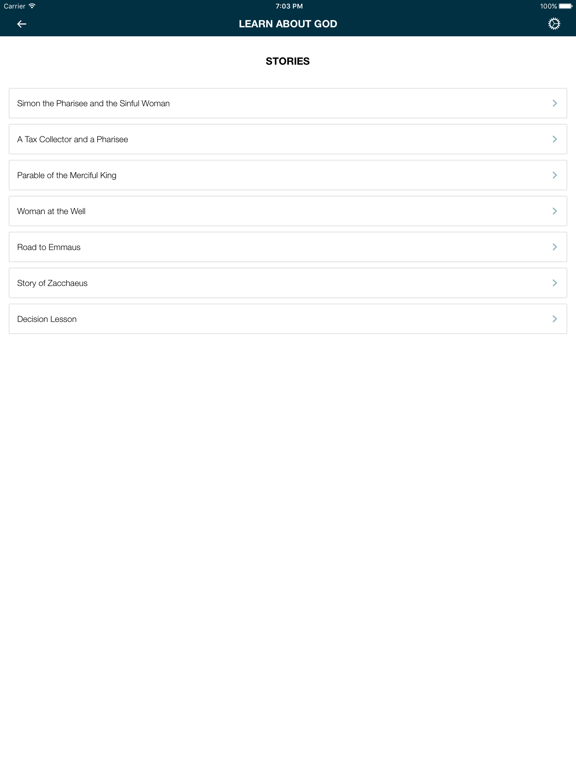 The Discipleship App iPad screenshot 2 - Lifestyle app