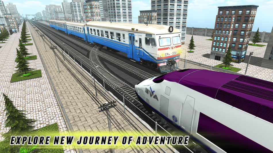 #1. Racing in Train - Offroad Subway Driver 2017 (iOS) 来自: Jamshaid Ali