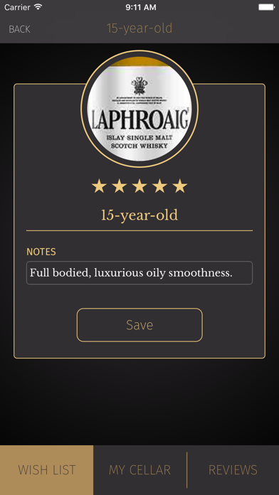 Screenshot #3 pour Cask: Whisky Manager