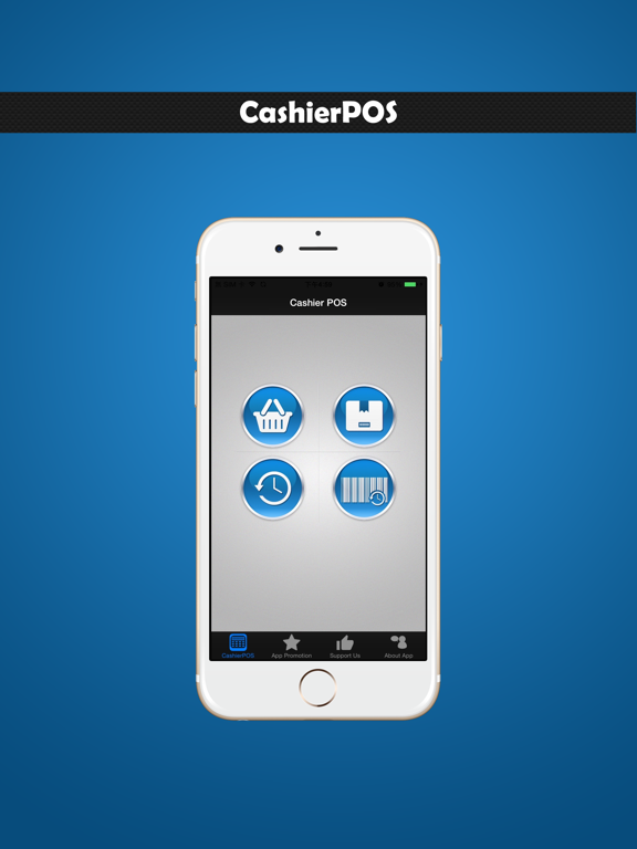 CashierPOS - Barcode Inventory Sales system iPad screenshot 1 - Productivity app