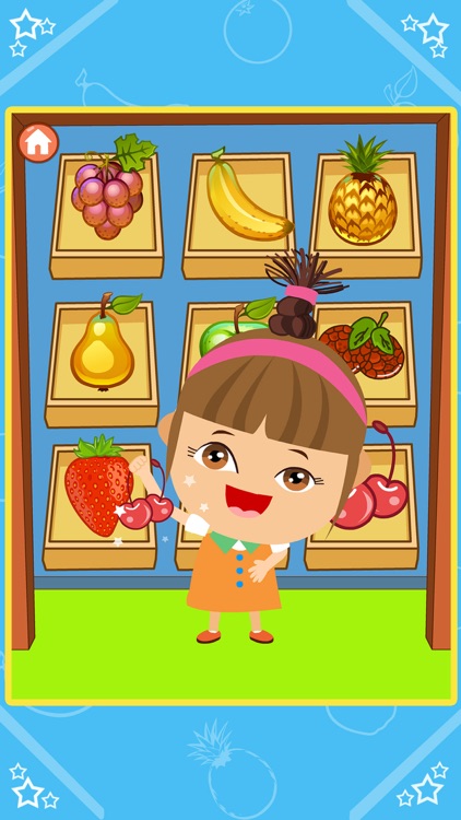 Amy Recognizes Fruits - Learn Fruits Free