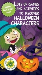 Planet Halloween – Games and Dress up for kids screenshot #1 for iPhone