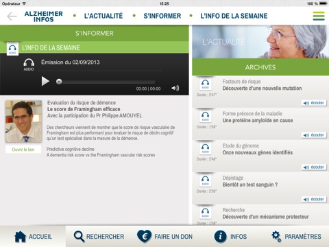 Alzheimer Infos screenshot 4