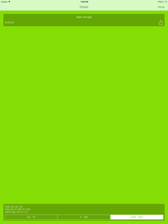 ColorBlind Color Finder iPad screenshot 1 - Entertainment app