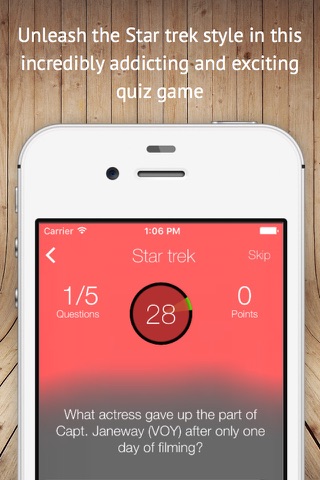 Ultimate Trivia for Star Trek - Fun Trekkie Quiz Game 2016 screenshot 2