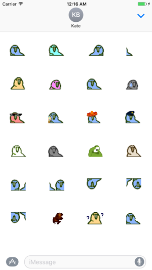 Party Parrot Sticker Pack(圖1)-速報App
