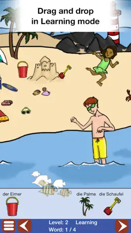 Game screenshot German for Kids: a Learning Story Adventure Full mod apk