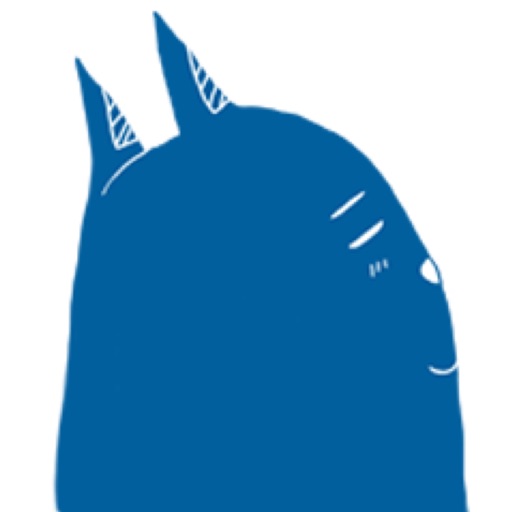 Blue Cat Stickers