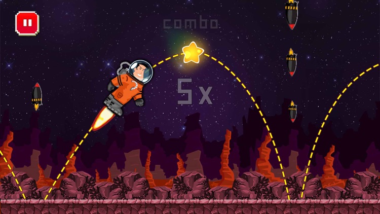 Mars Jump Galaxy Mission: UFO Alien Fight in Red Planet with Astronaut