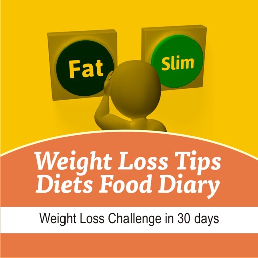 Weight Loss Tips Diets Food Diary - Weight Loss Challenge in 30 days Icon