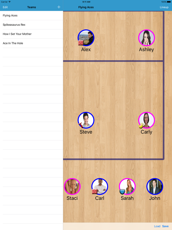 Screenshot #4 pour Volleyball Planner