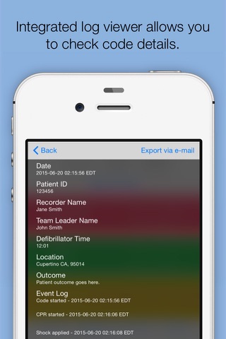 Code Blue: CPR Event Timer screenshot 4