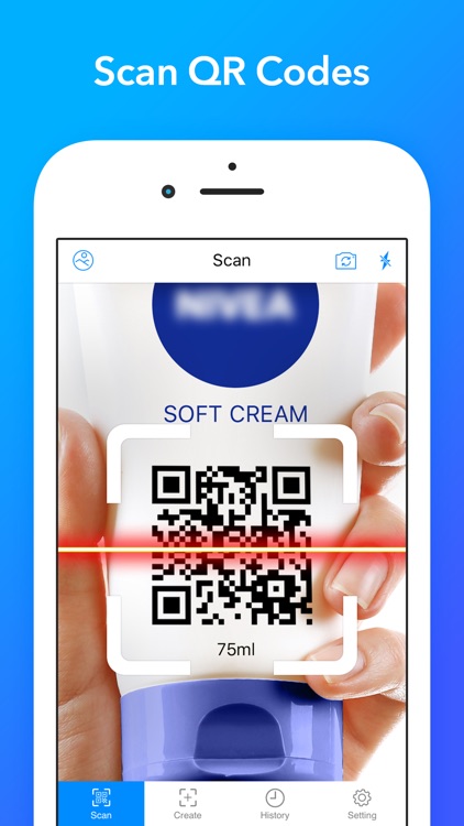 QRDR - QR Code Reader & Barcode Scanner