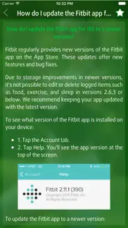 guide for fitbit app iphone screenshot 4