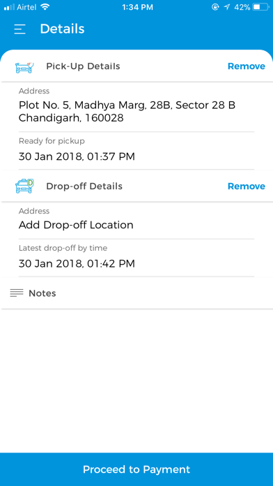 App screenshot