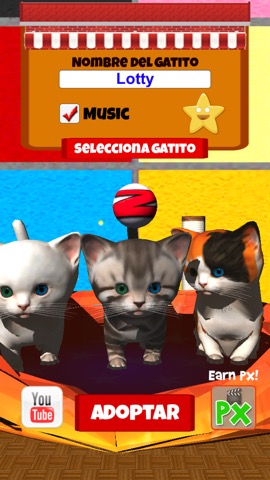 Cute kitten virtual pet, your own kitty to take careのおすすめ画像5