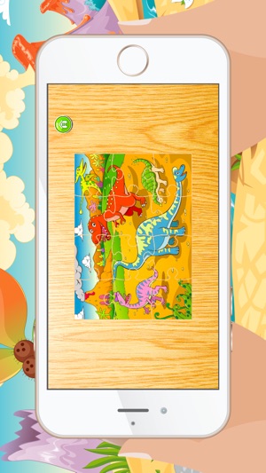 恐龍拼圖的遊戲 – 學習兒童免費幼兒及幼教(圖2)-速報App