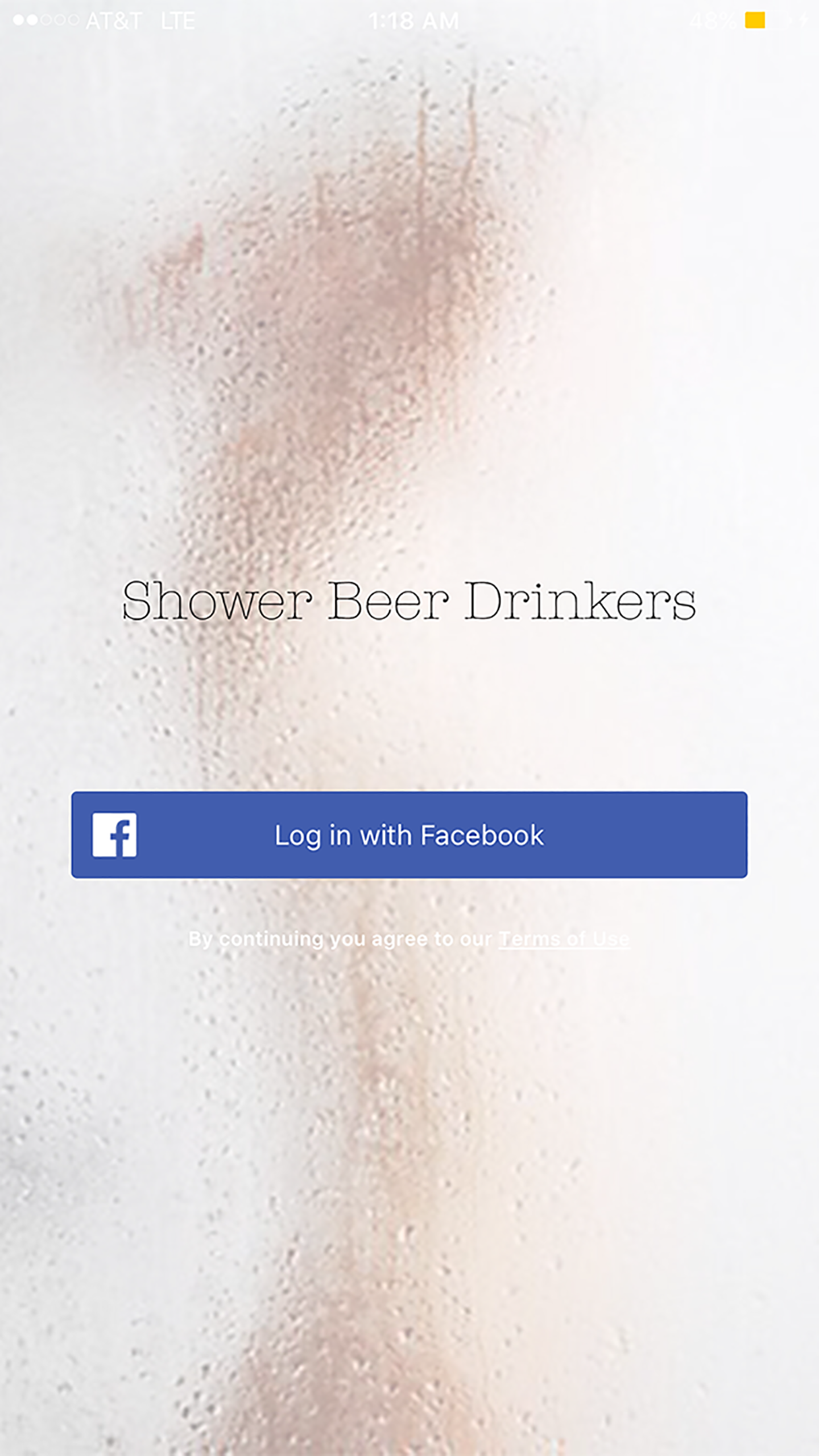 Shower Beer Drinkers