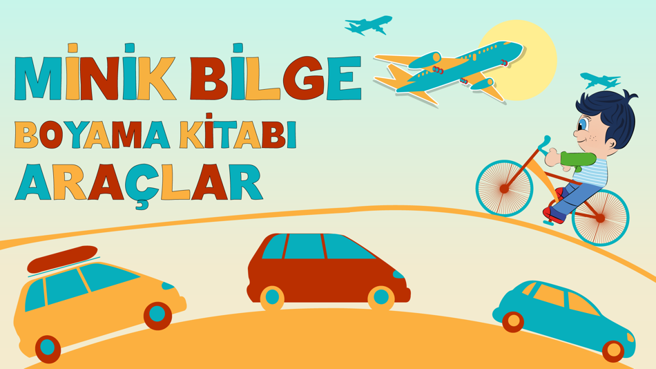 Araçlar Boyama Kitabı - Minik Bilge Araçları Boyayarak Öğreniyor - 1.0 - (iOS)