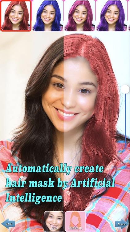 Auto Hair Color Changer