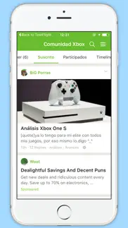 comunidad xbox forum iphone screenshot 3