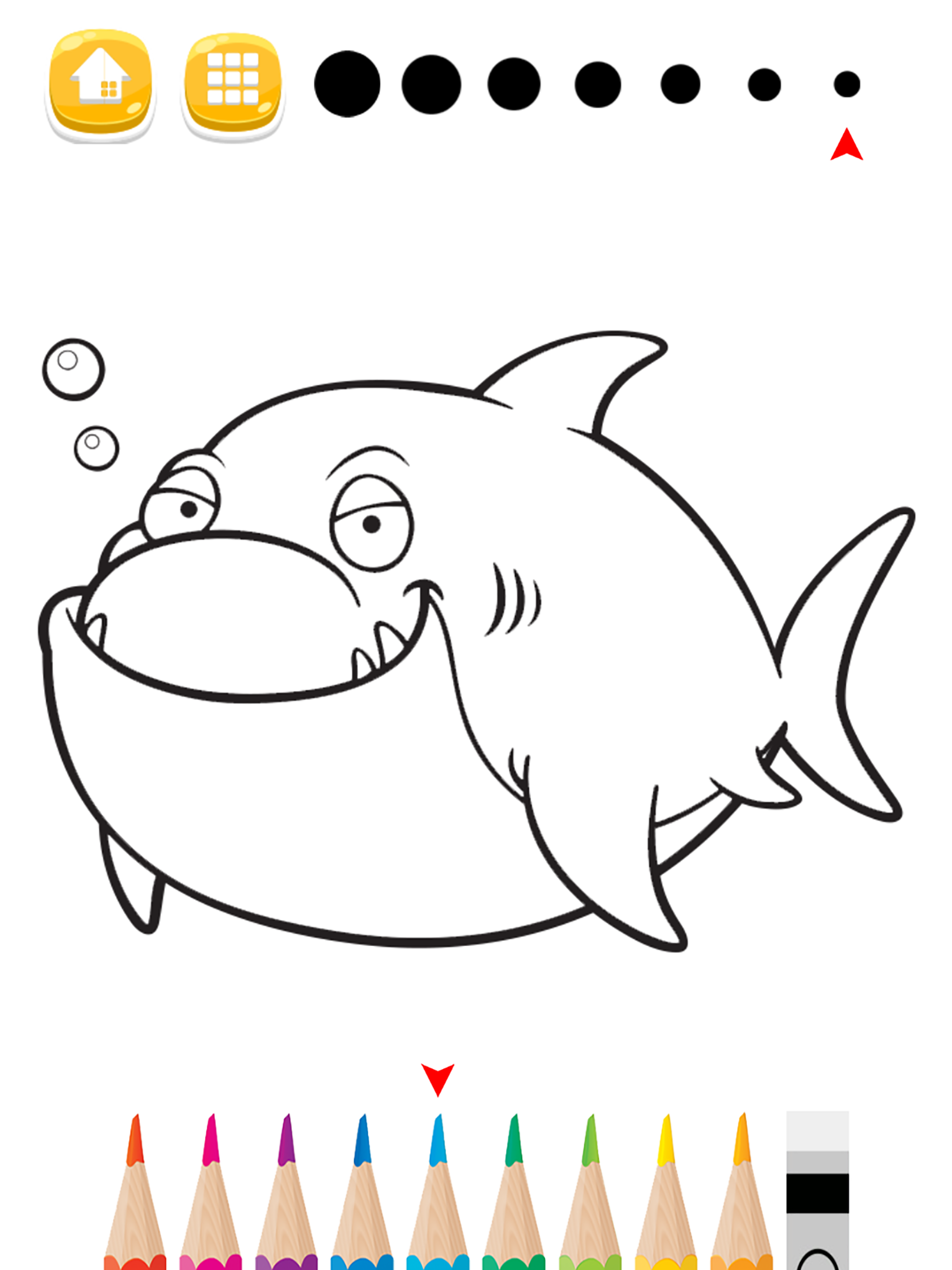 Sea Animals Coloring Pages for Preschool and Kindergarten HD Free