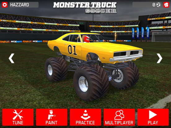 Monster Truck Soccer iPad app afbeelding 1