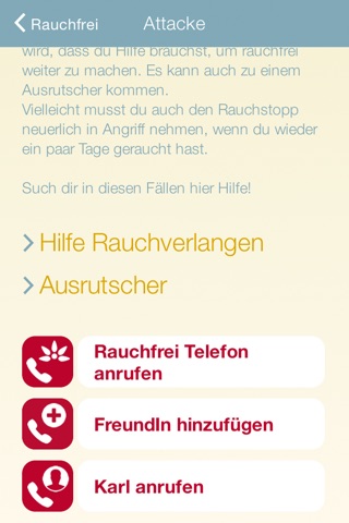 Rauchfrei App screenshot 3