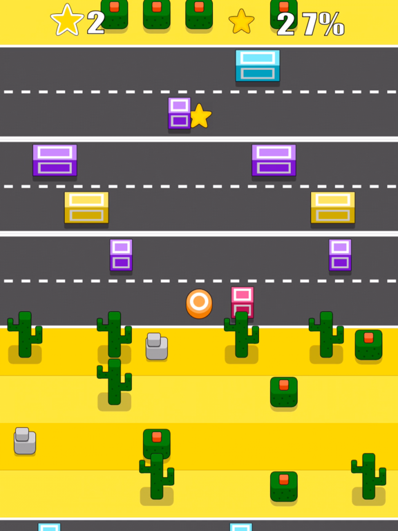 Screenshot #6 pour Swipeland - Endless Arcade Game with World Mode