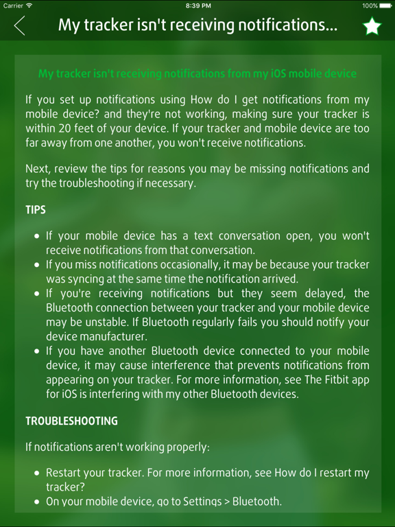 Screenshot #4 for Guide for Fitbit app