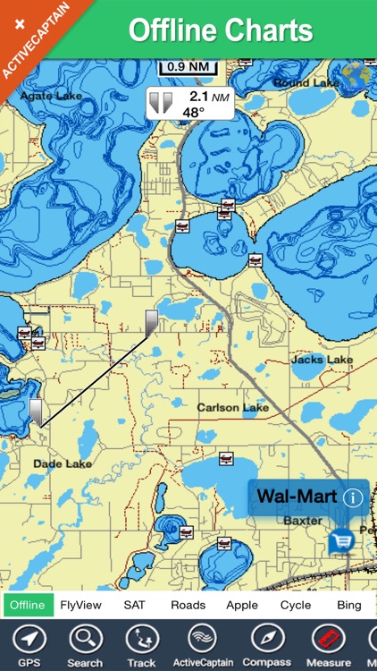 Lake Sakakawea North Dakota charts fishing maps