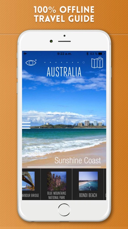 Australia Travel Guide and Offline Street Map